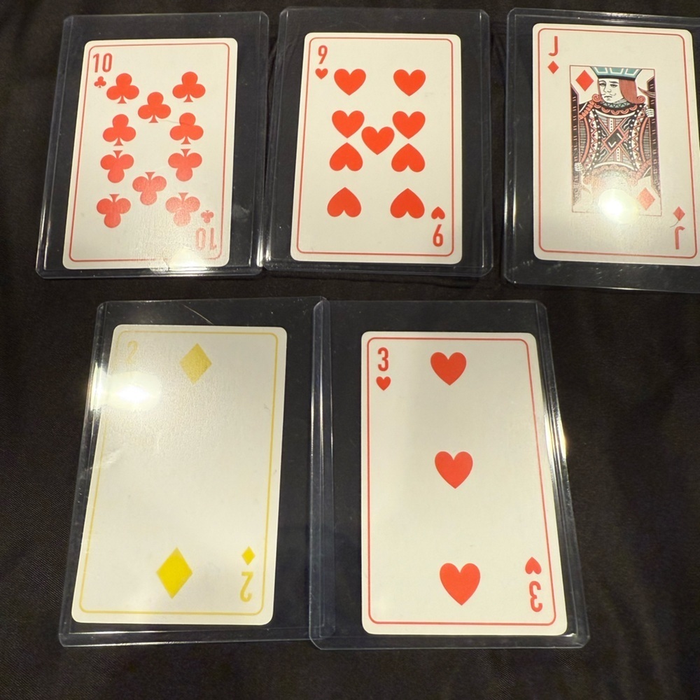 5 Christian Dior Novelty Playing Cards from 2024 Summer Set Protective Cases - Picture 4 of 15